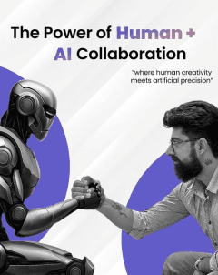 Human and AI collaboration